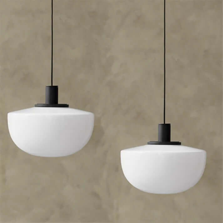 Spherical Glass Pendant Light