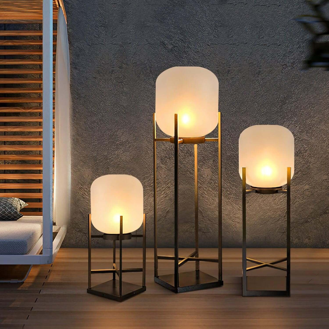 Solar Outdoor Floor Lamp Lantern