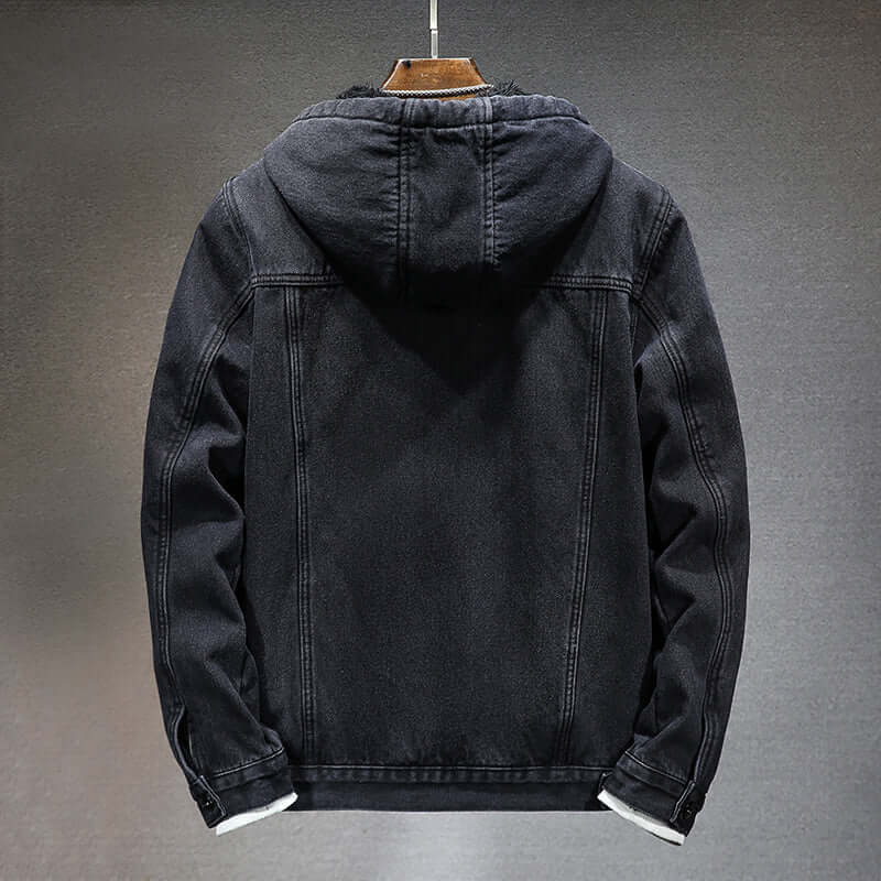Men's Winter Denim Jacket with Lining