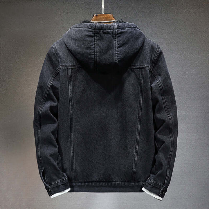 Men's Winter Denim Jacket with Lining