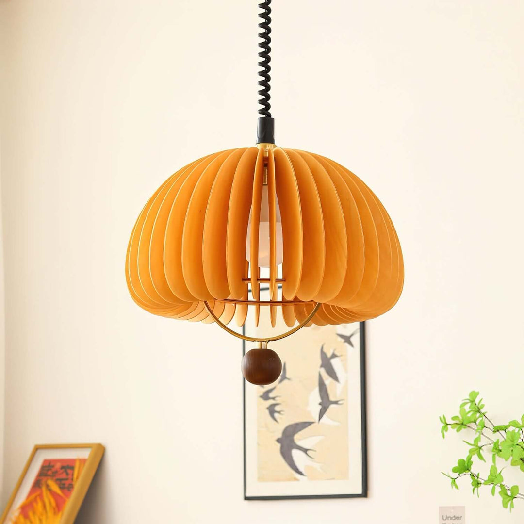 Adjustable Rustic Pendant Lamp