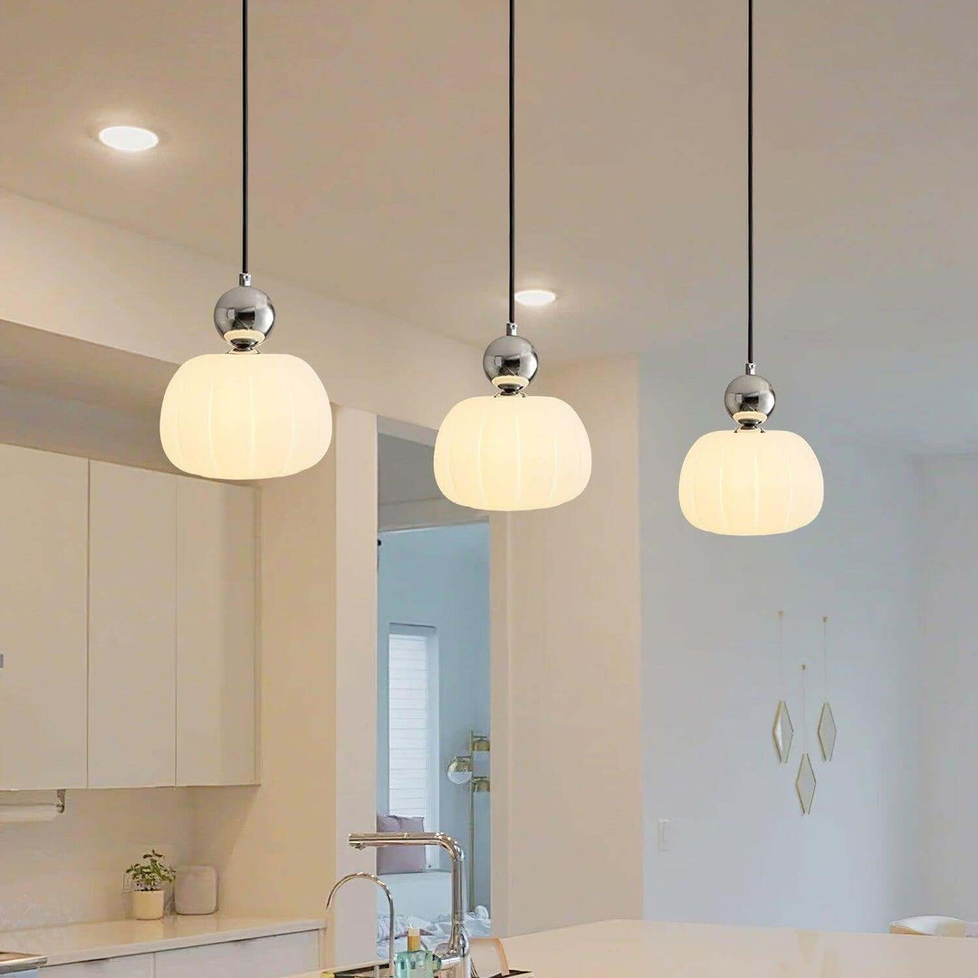 Modern Pendant Lamp, Round Hanging Ceiling Light Fixture