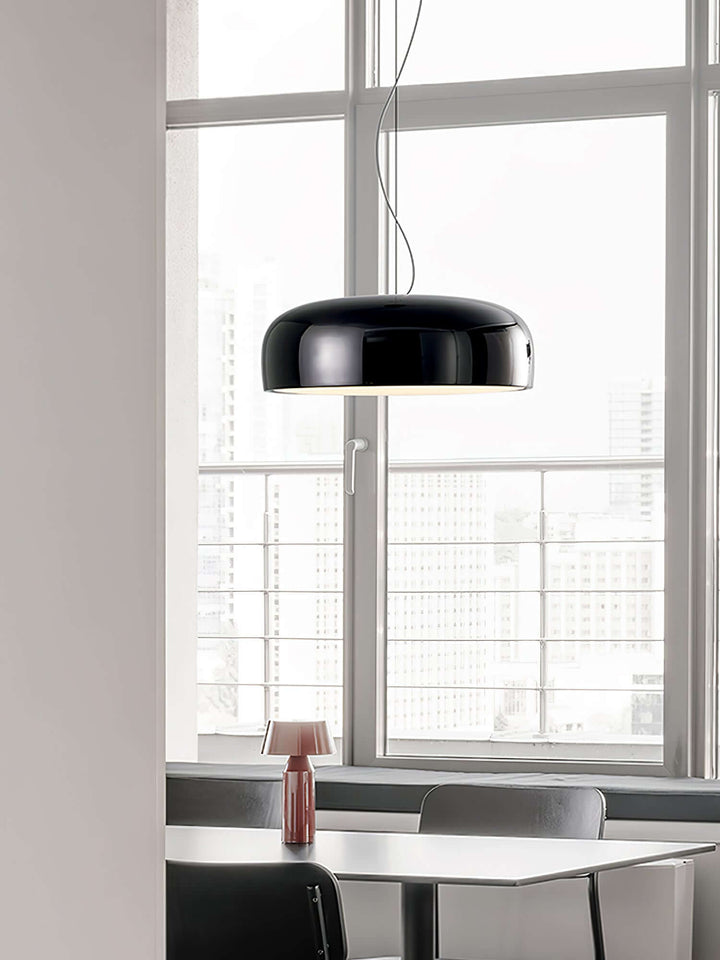 Modern Pendant Light 45/60cm - Aluminium & Polycarbonate