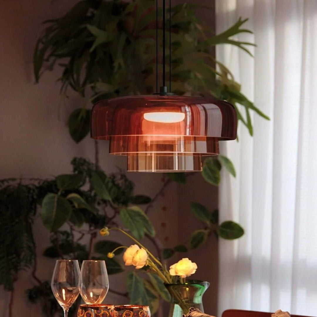Nordic Style Glass Pendant Light Fixture