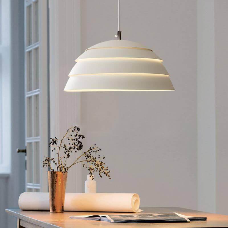 Modern Nordic Dome LED Pendant Light 35cm