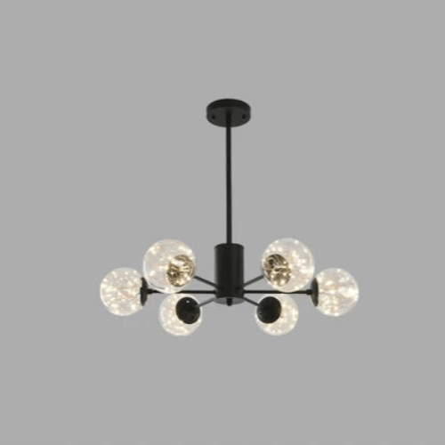 Elegant Glass Ball Chandelier