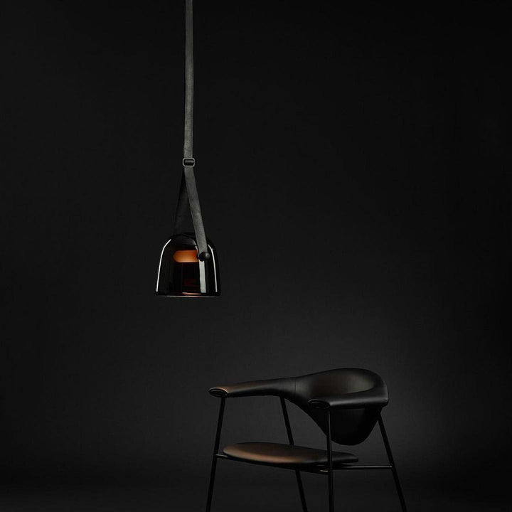 Modern Pendant Lamp with Metal Accents