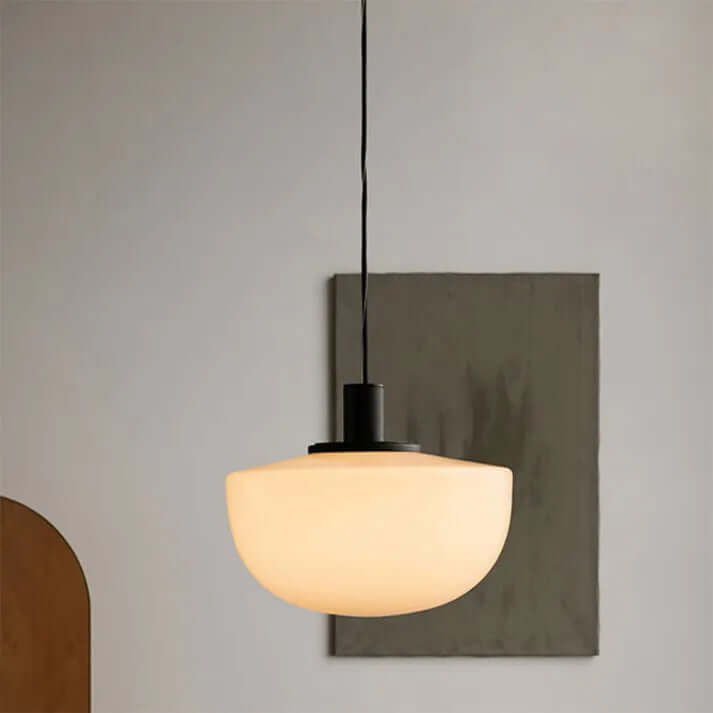 Spherical Glass Pendant Light