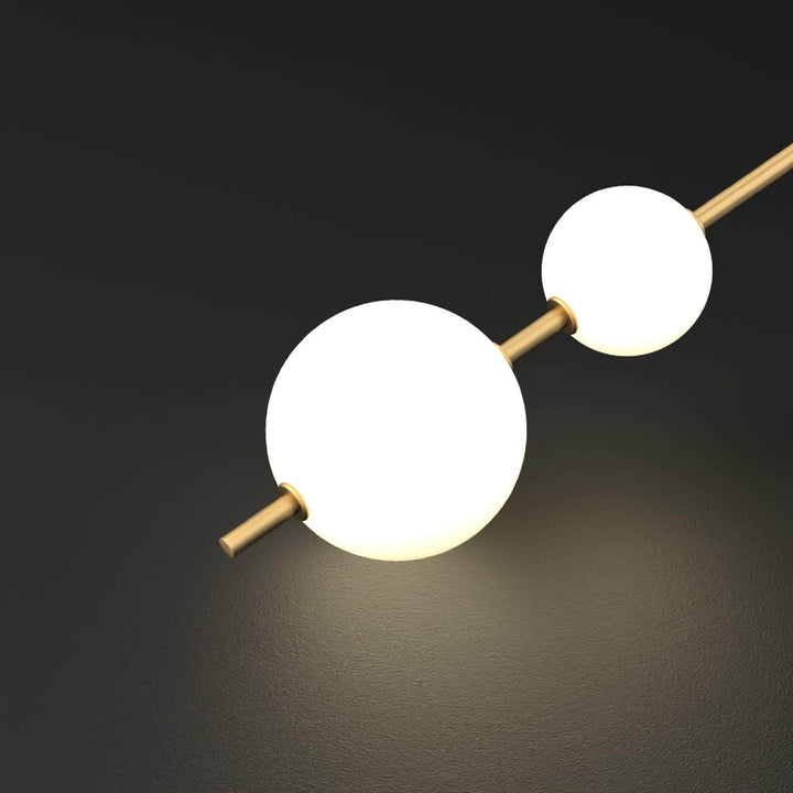 Modern Glass Globe Wall Lamp
