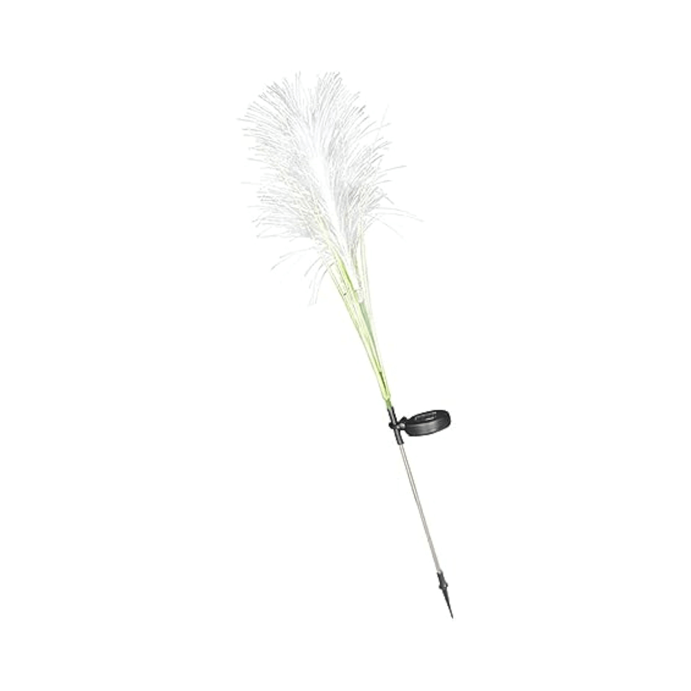 Solar Fiber Reed Garden Light