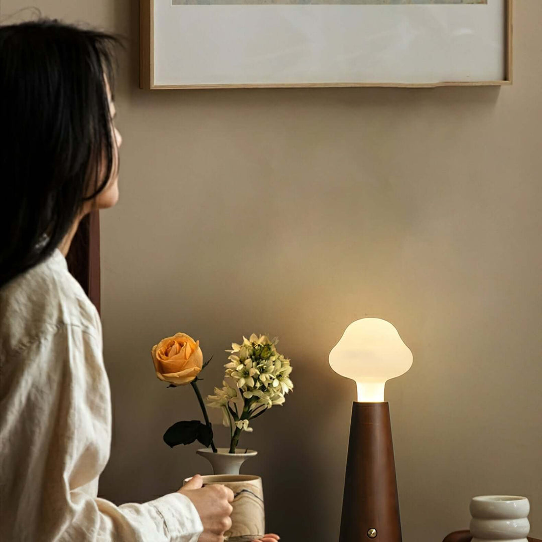 Modern Cloud-Shaped Table Lamp with Adjustable Lighting