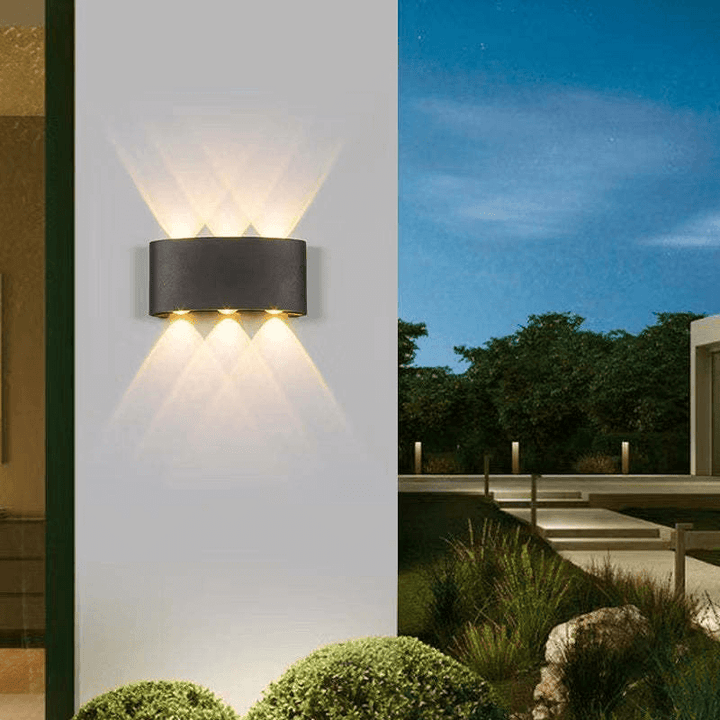 Modern LED Wall Sconce Light - Indoor/Outdoor