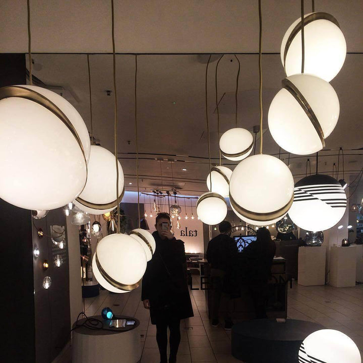Modern Crescent Pendant Lamp