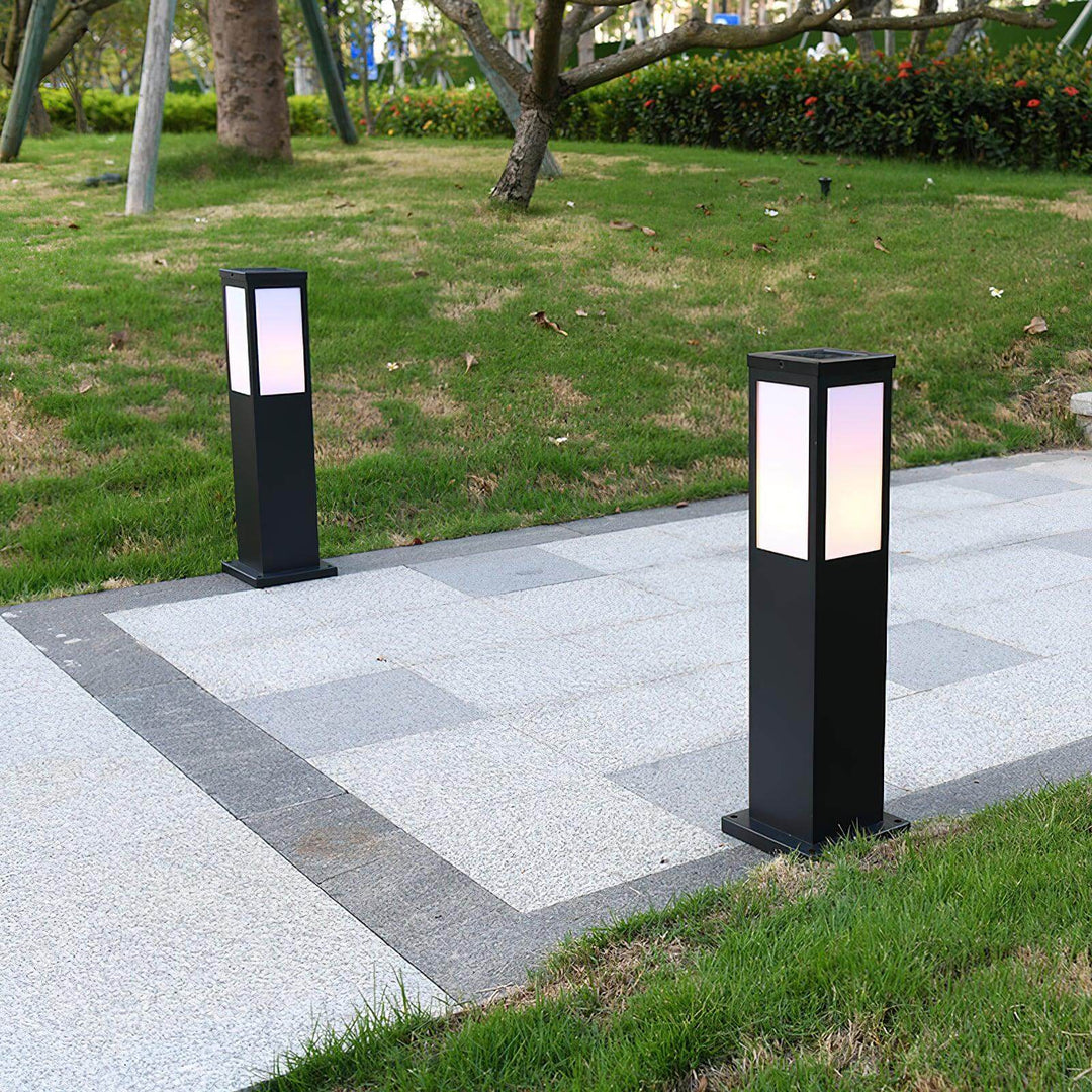 Modern Outdoor Bollard Light - IP65 Waterproof