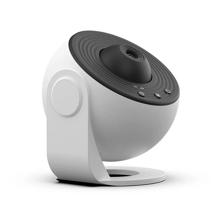 "4K Galaxy Projector for Home showcasing vibrant nebulae and galaxies, creating a captivating cosmic retreat experience."