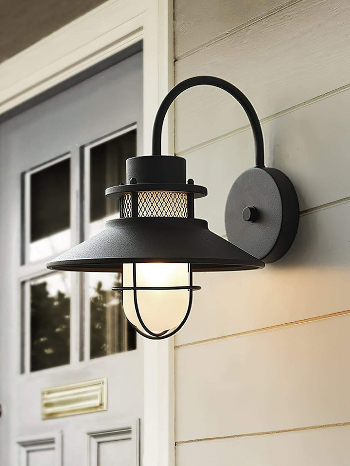 Outdoor Wall Lamp with IP65 Moisture Protection