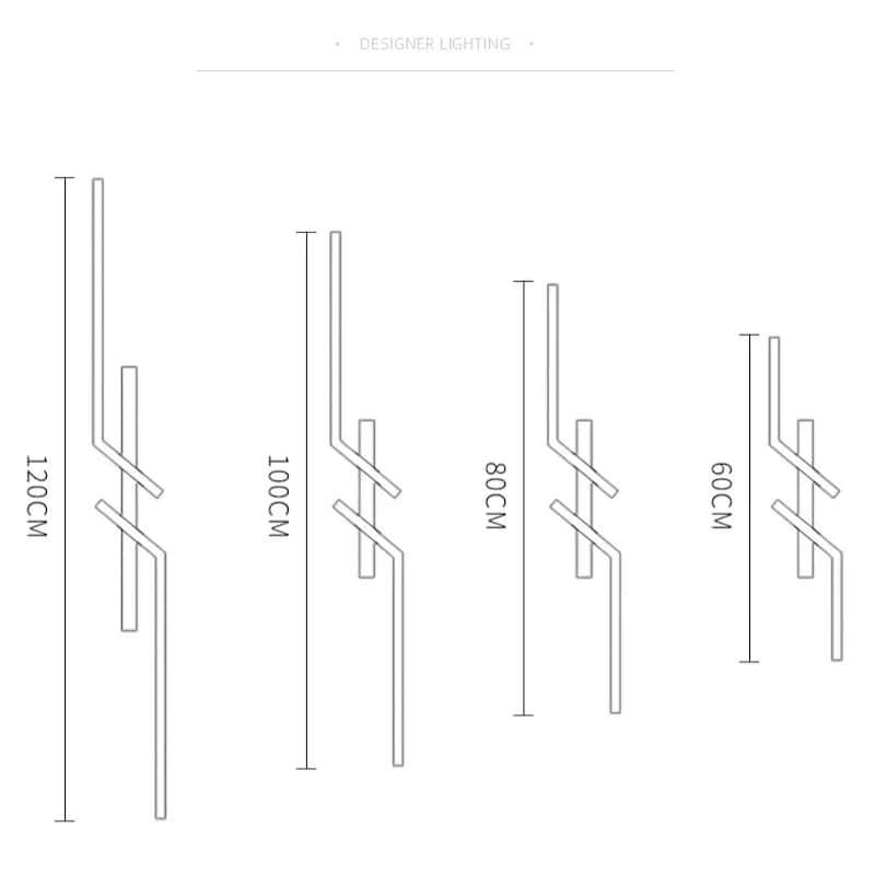 Modern LED Ceiling Light with Line Design