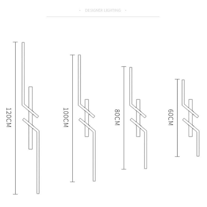 Modern LED Ceiling Light with Line Design