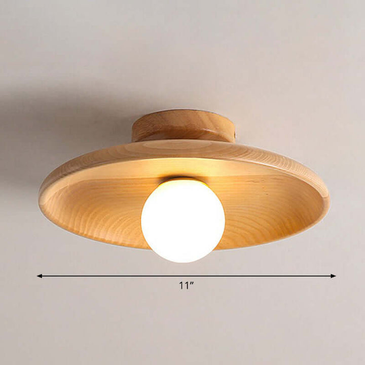Shallow Bowl Ceiling Light