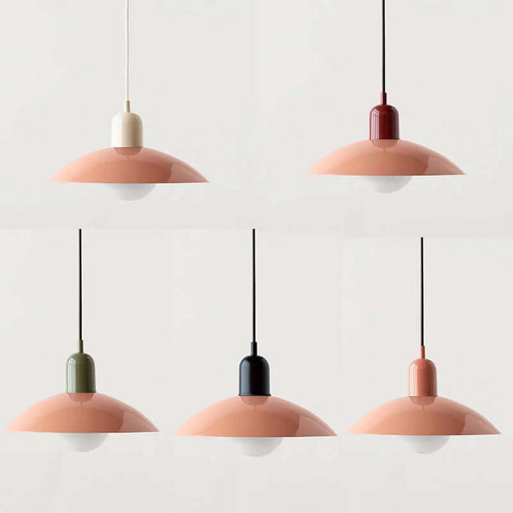 Modern Colorful Glass Pendant Light for Kitchen or Dining Room