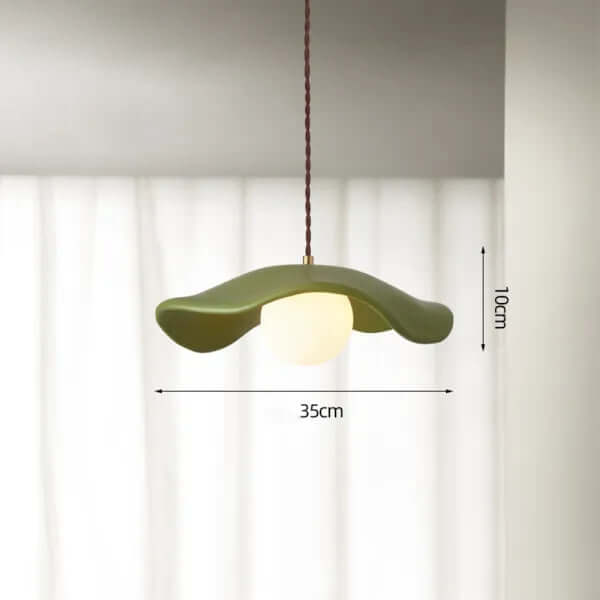 Wabi Sabi Lotus Leaf Pendant Light