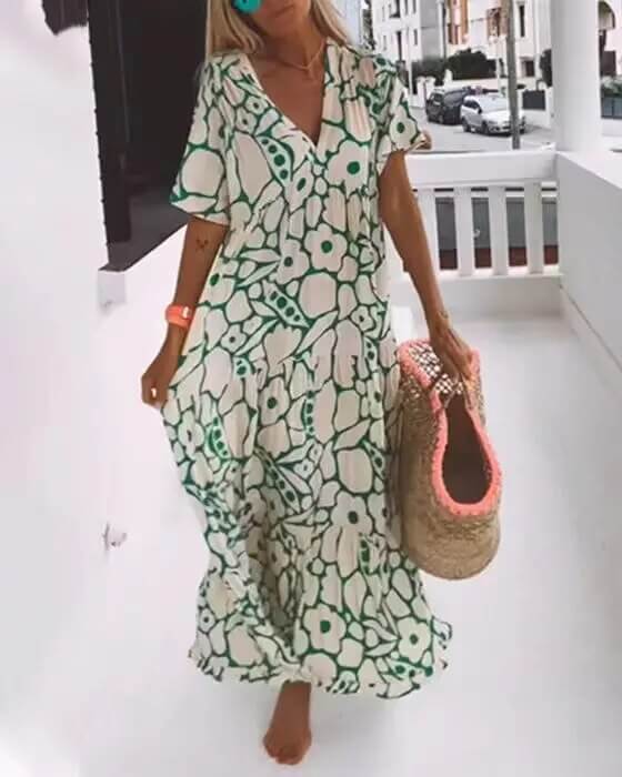 Boho Maxi Dress - Summer Dress