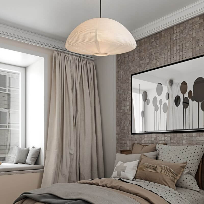 Modern Washi Paper Pendant Light 26cm