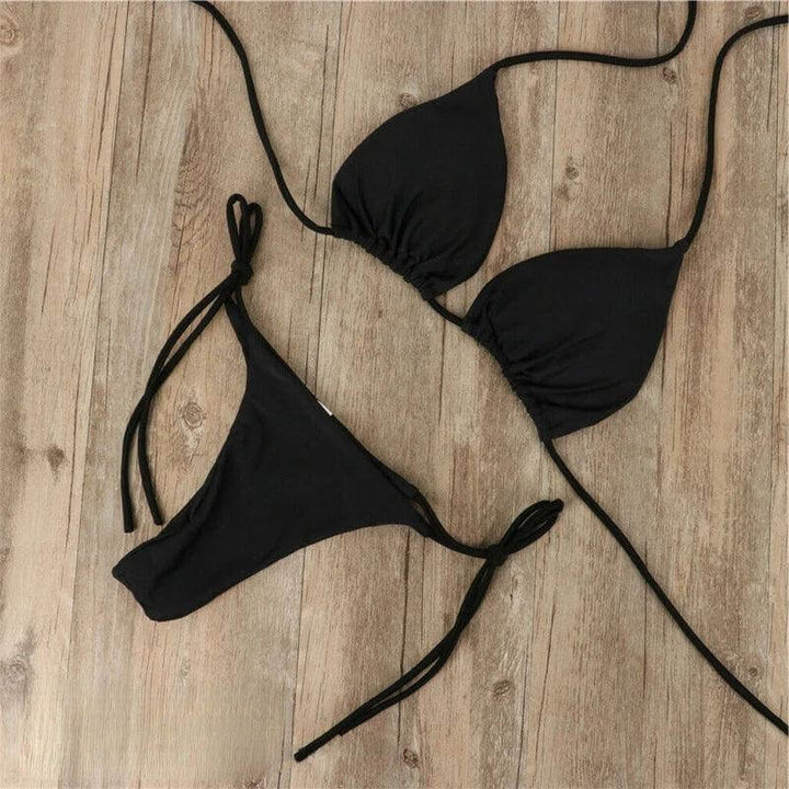Vibrant SunGlow Bikini Swimsuit