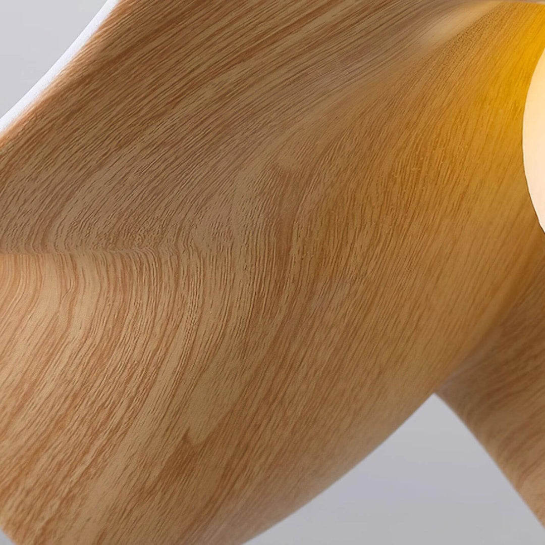Decorative Resin Pendant Lamp with Leaf Design