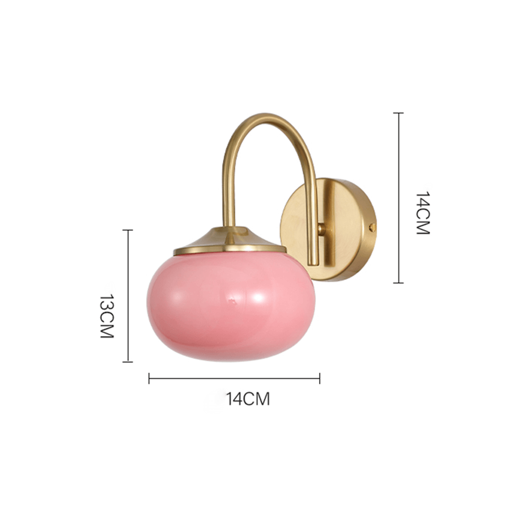 Modern Iron Wall Sconce - 23cm