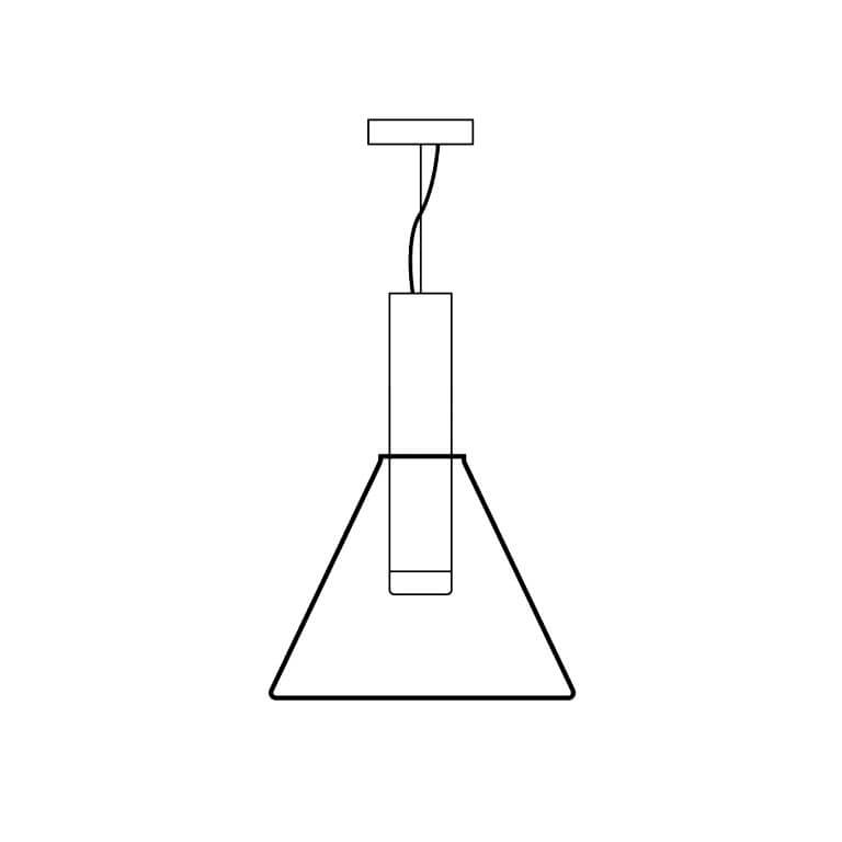 Modern Glass Pendant Lamp for Ambient Lighting
