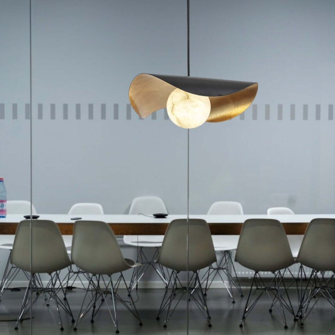 Modern Metal Hanging Lamp 35/40cm - Warm Light