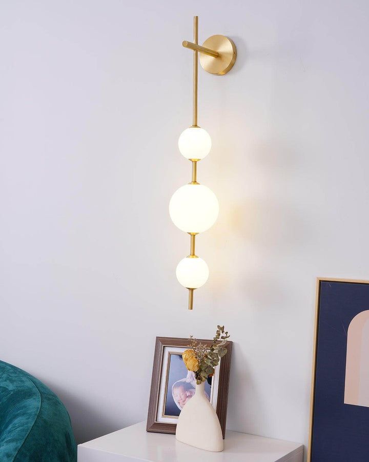 Modern Glass Globe Wall Lamp