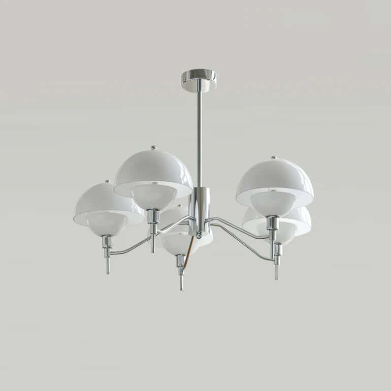 Elegant Cream Bubble Chandelier