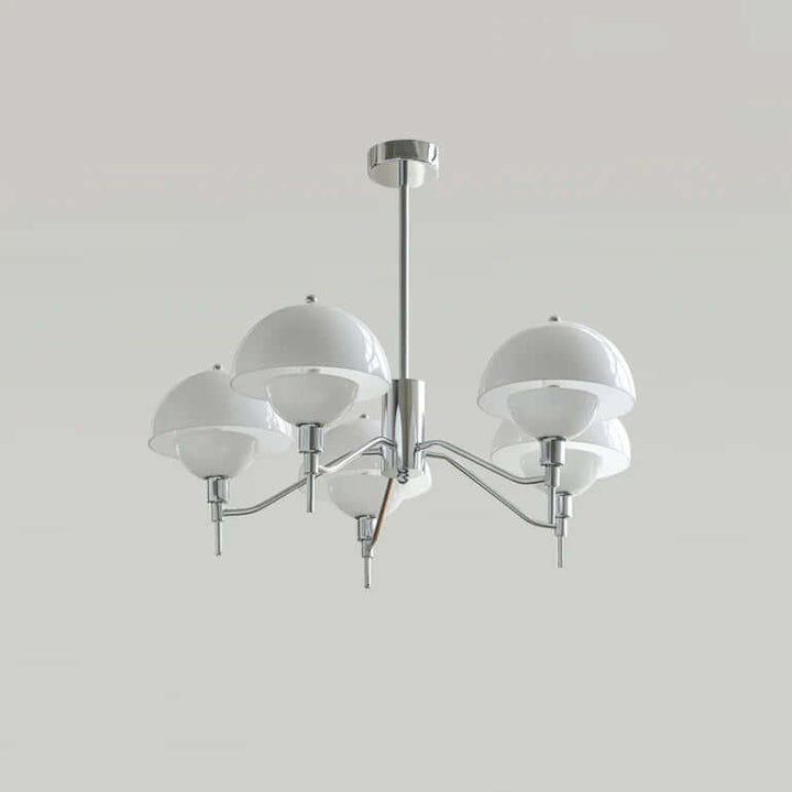 Elegant Cream Bubble Chandelier