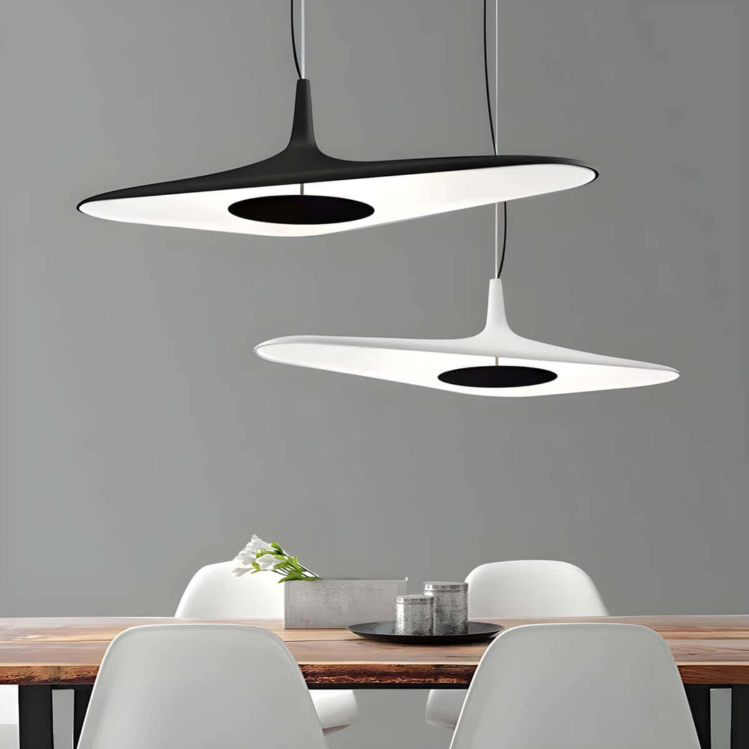 Modern Resin Pendant Light with LED 60cm/80cm