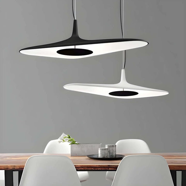 Modern Resin Pendant Light with LED 60cm/80cm