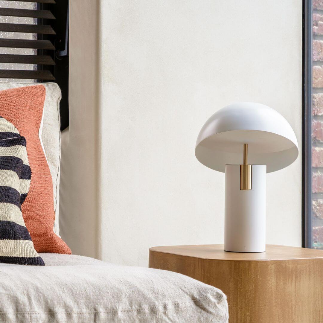 Modern Rotating Cylinder Table Lamp with LED