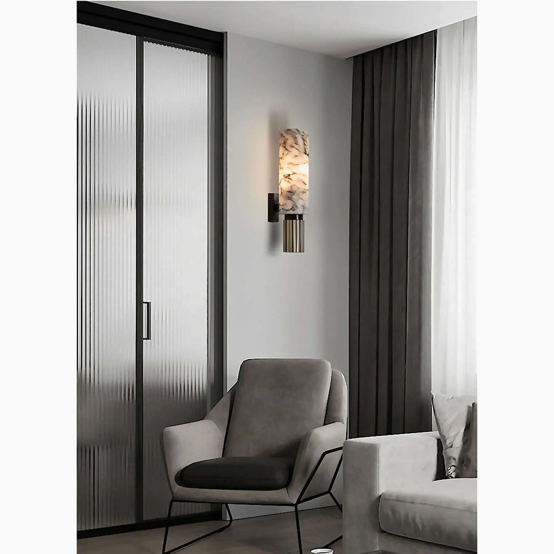 Elegant Marble Wall Lamp