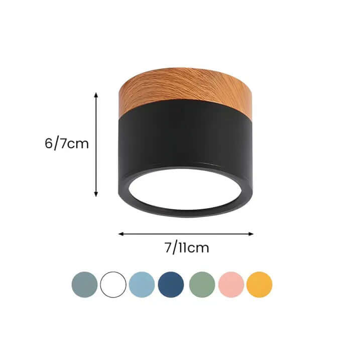 Modern Cylinder LED Ceiling Light