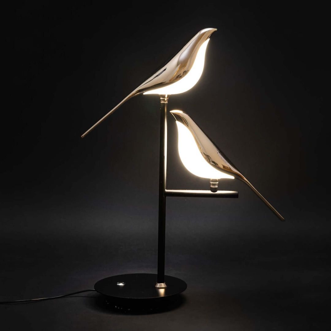 Modern LED Desk Lamp with Bird Design