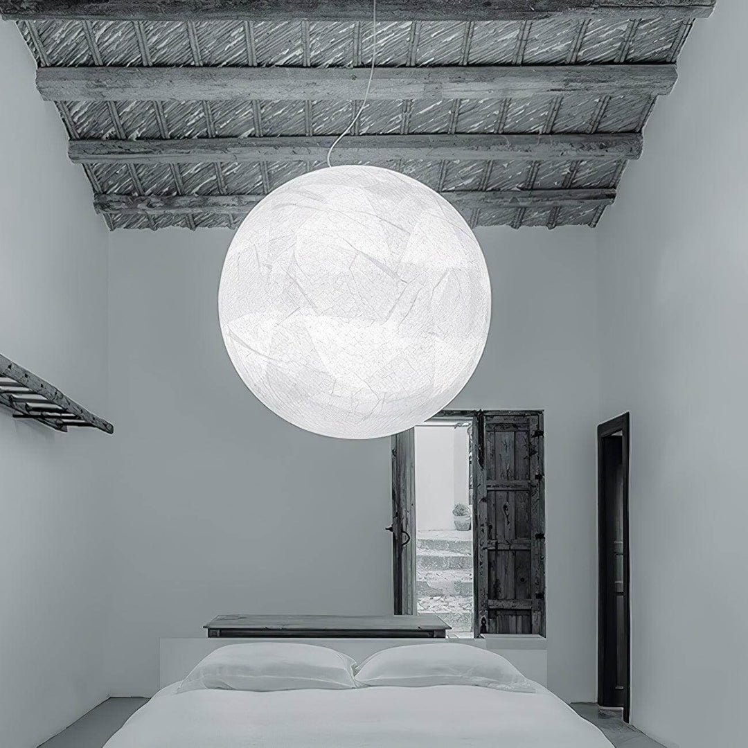 Silk Pendant Lamp with Soft Ambient Glow