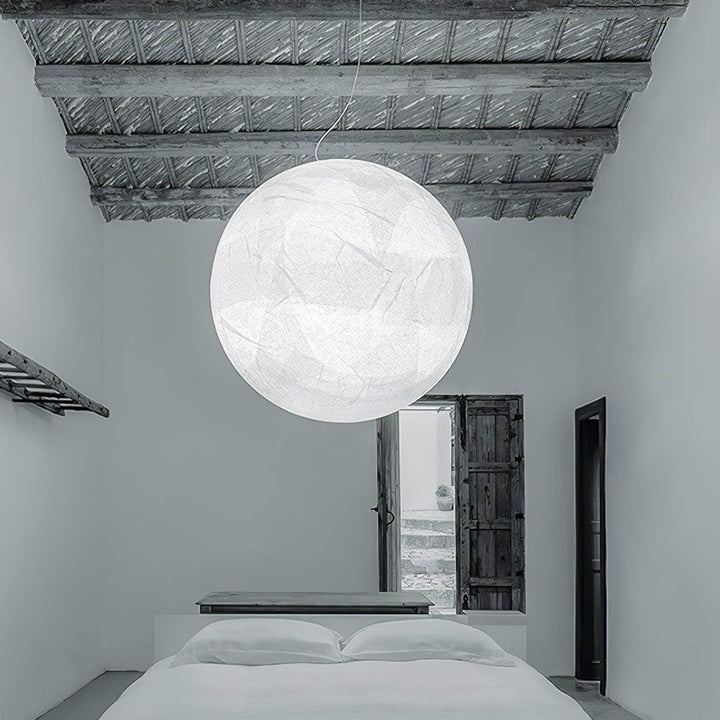 Silk Pendant Lamp with Soft Ambient Glow