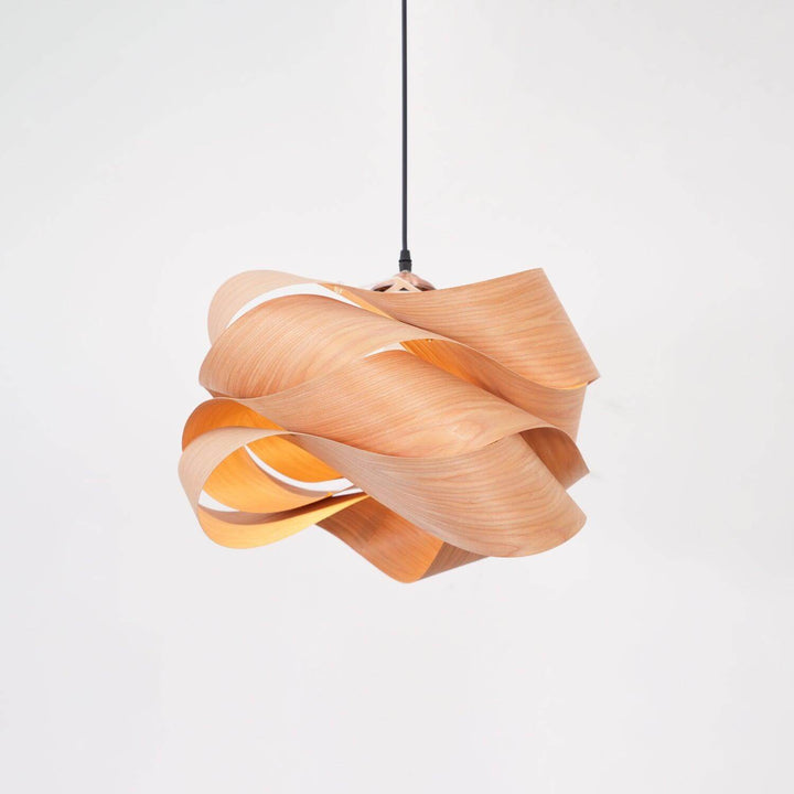 Handcrafted Wood Pendant Light