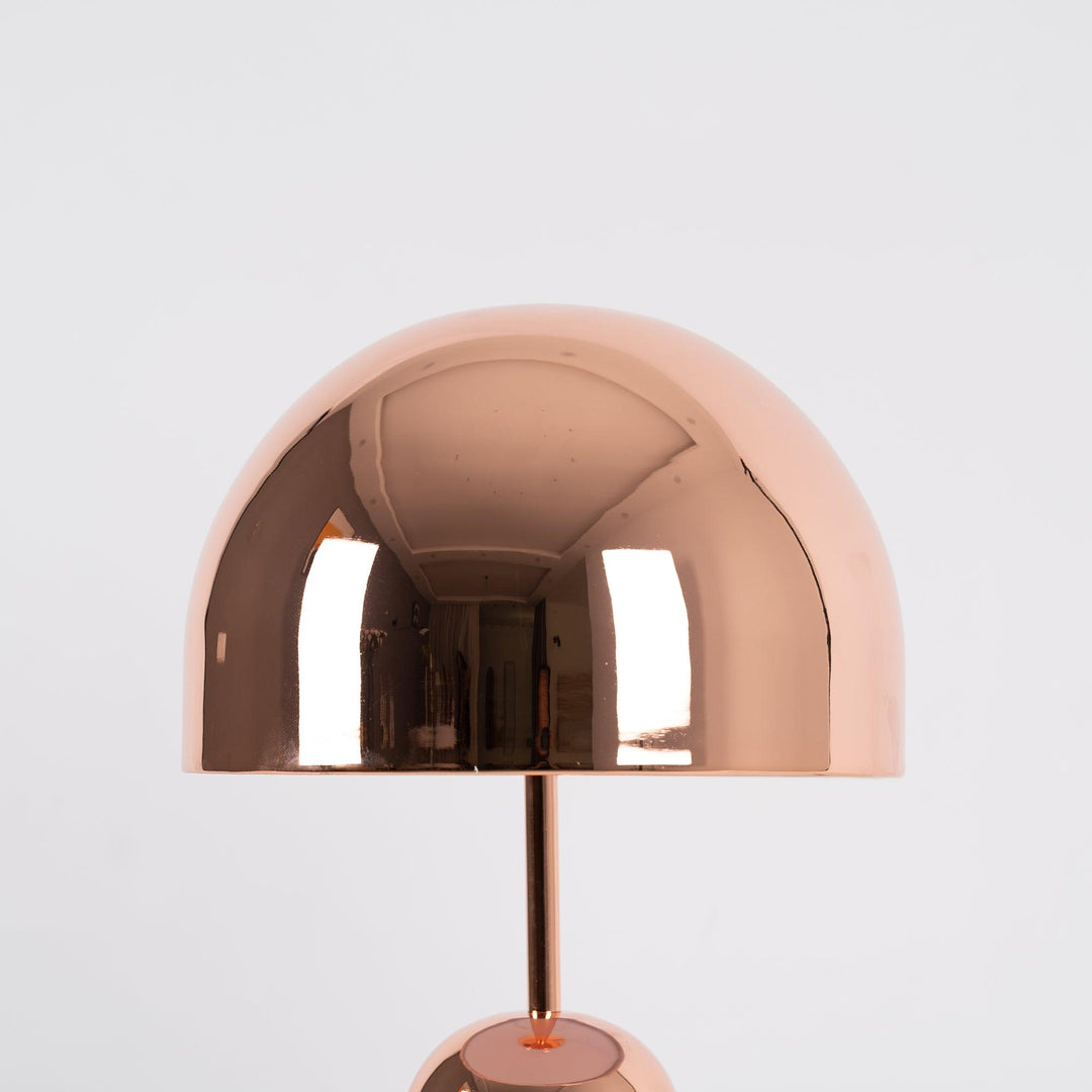 Modern Acrylic & Metal Bell Table Lamp
