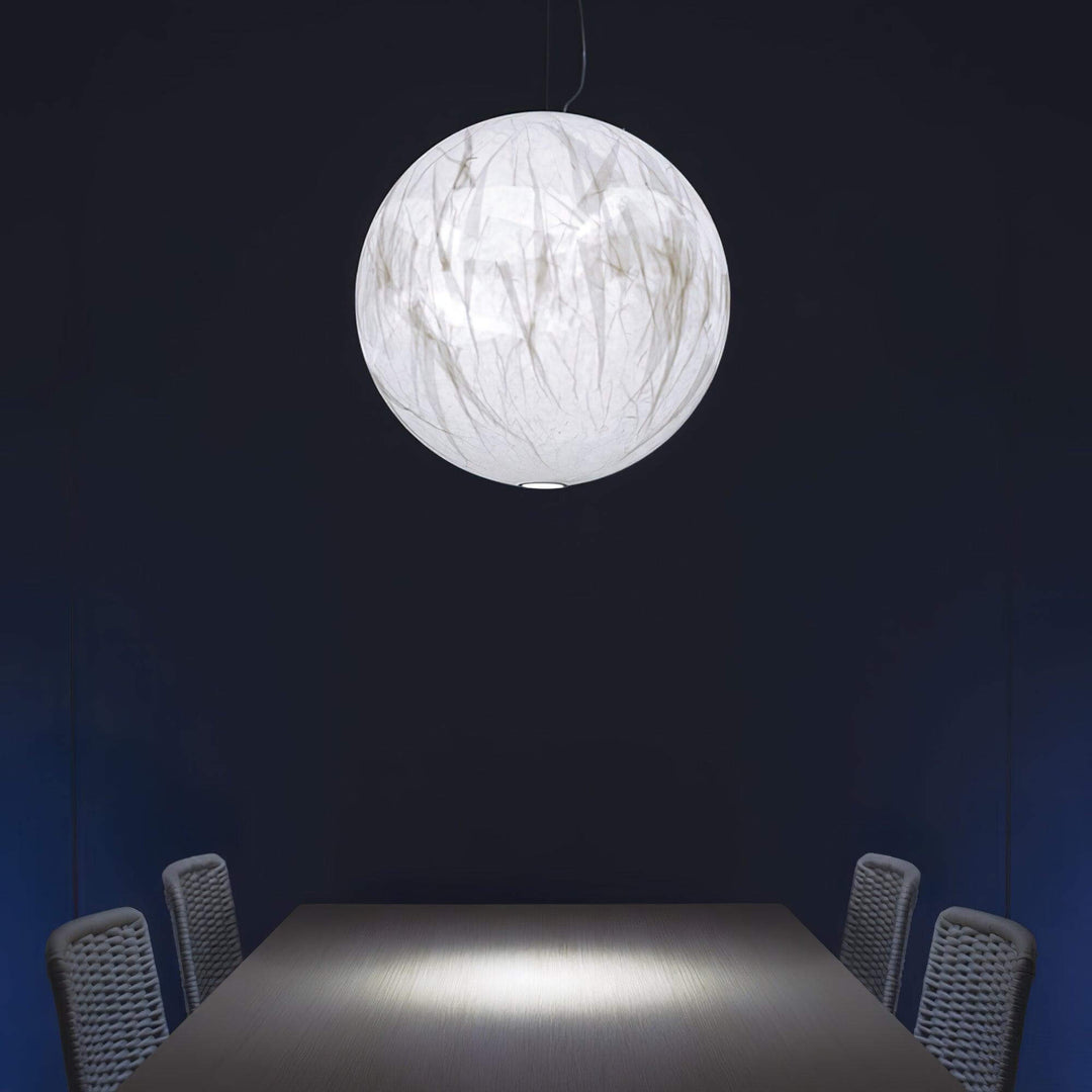 Silk Pendant Lamp with Soft Ambient Glow