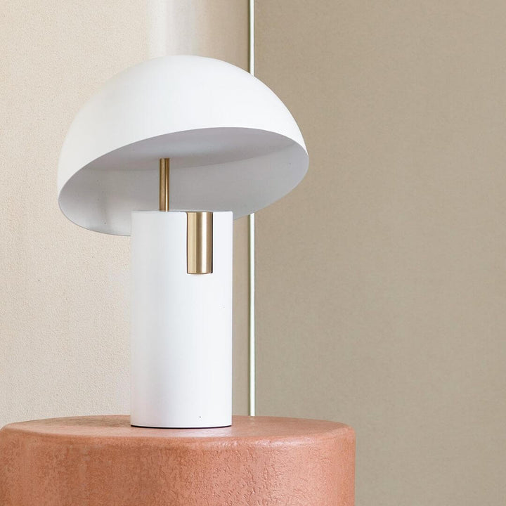 Modern Rotating Cylinder Table Lamp with LED