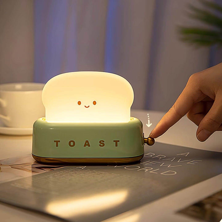 Rechargeable Toaster Lamp, Battery Desk Light
