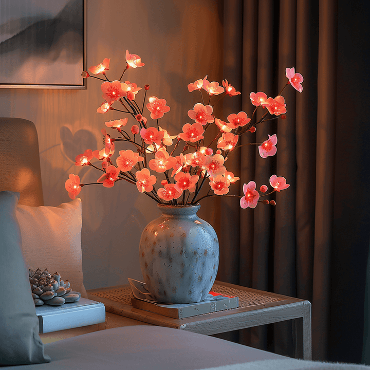 LED Fairy Light Olive Branch 70cm Warm White Battery Operated