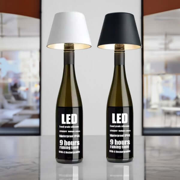 Rechargeable Wine Bottle Lamp Head